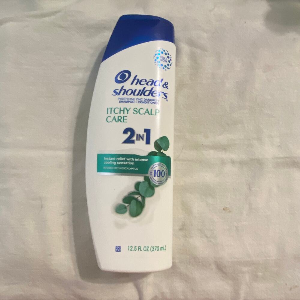 Head Shoulders 2 in 1 Dandruff Shampoo Conditioner Itchy Scalp Care Eucalyptus